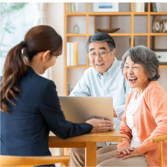 お電話もしくは対面で面談